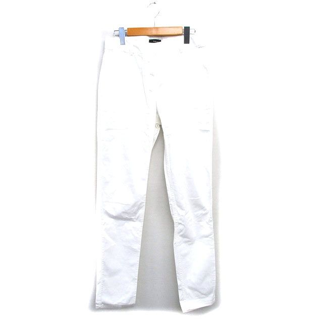 セオリー Theory スキニー パンツ コットン シンプル 2 ホワイト 白