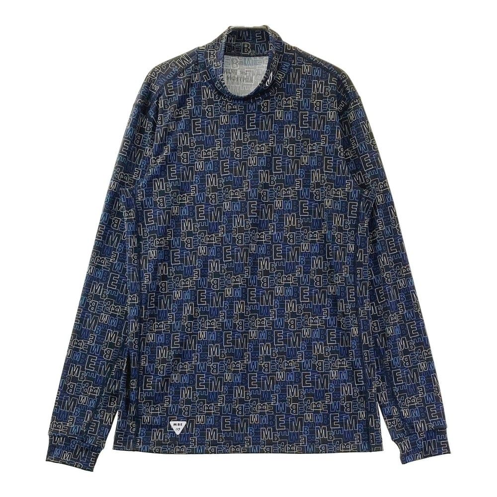 サイズ 6 MASTER BUNNY EDITION マスターバニーエディション 2020年モデル Tｼｬﾂ 吸汗 ｵｰﾙｼｰｽﾞﾝ MBE柄 ブラック系 ゴルフウェア メンズ ストスト