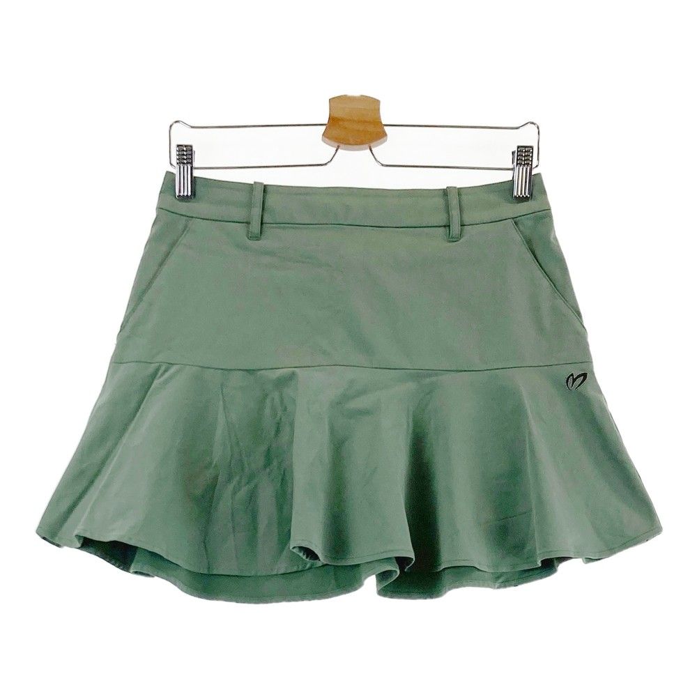 サイズ 1 MASTER BUNNY EDITION マスターバニーエディション モデル フ スカート グリーン系 ゴルフウェア レディース ストスト