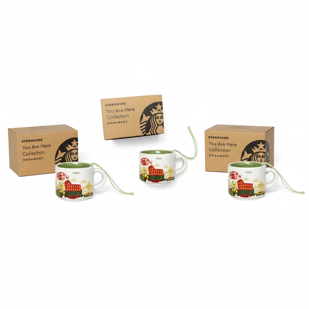 3個セット スターバックス イタリア限定 オーナメント カップ 2025購入