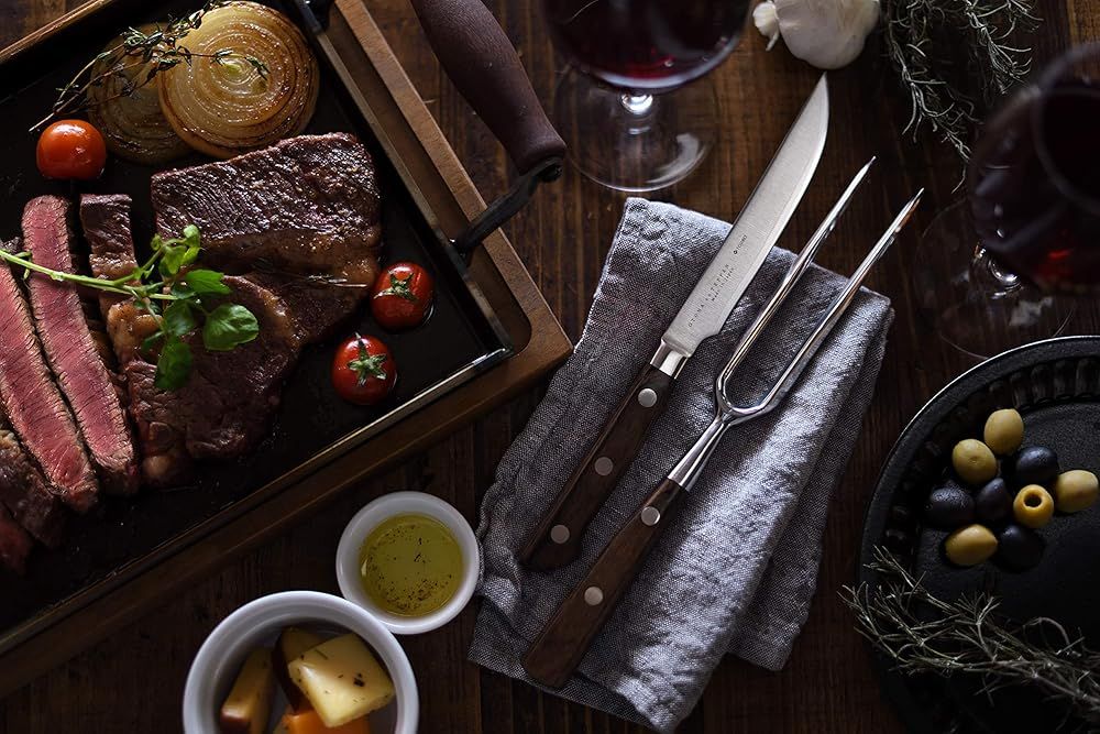 大人の鉄板 ステーキナイフ＆ミートフォーク