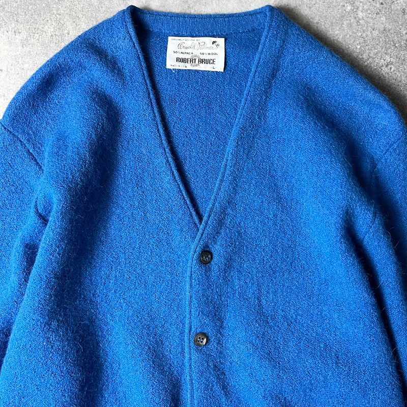 60s USA製 Arnold Palmer by ROBERT BRUCE アルパカ ウール ニット