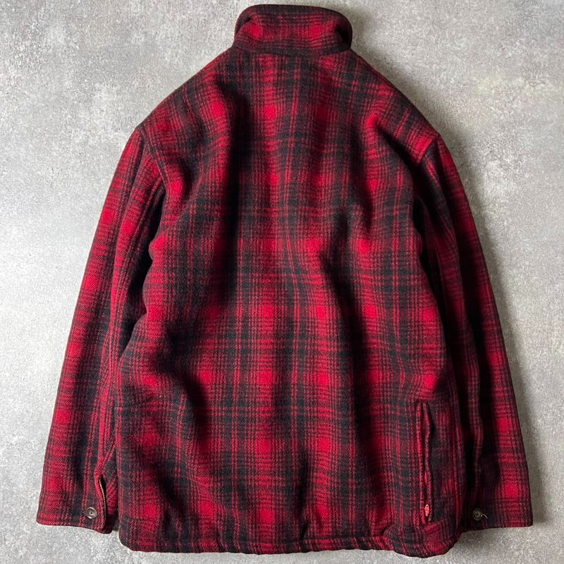 80s USA製 POLO RALPH LAUREN 中綿 ライナー ウール マッキーノ