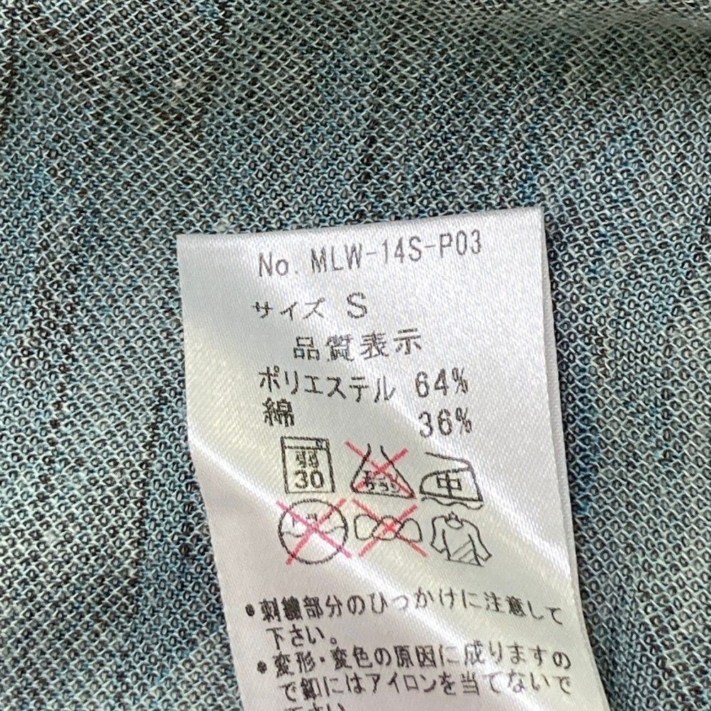 サイズ：S MARK&LONA マークアンドロナ 半袖ポロシャツ スカル