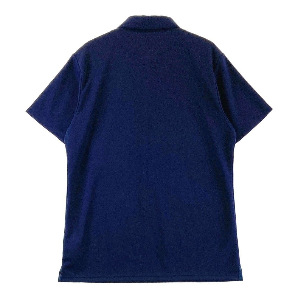 サイズ M GOLF ブリーフィング モデル 半袖ポロシャツ ネイビー系 ゴルフウェア メンズ ストスト