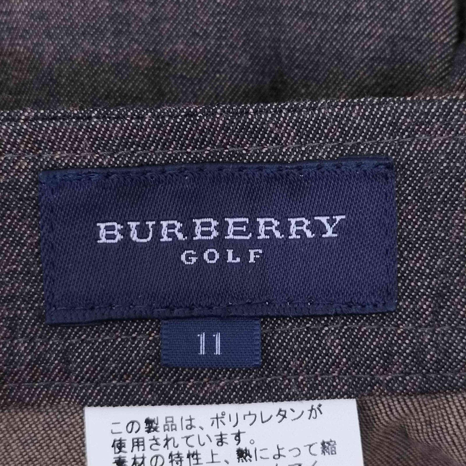 バーバリーゴルフ BURBERRY GOLF ノバチェック ウールスラックス