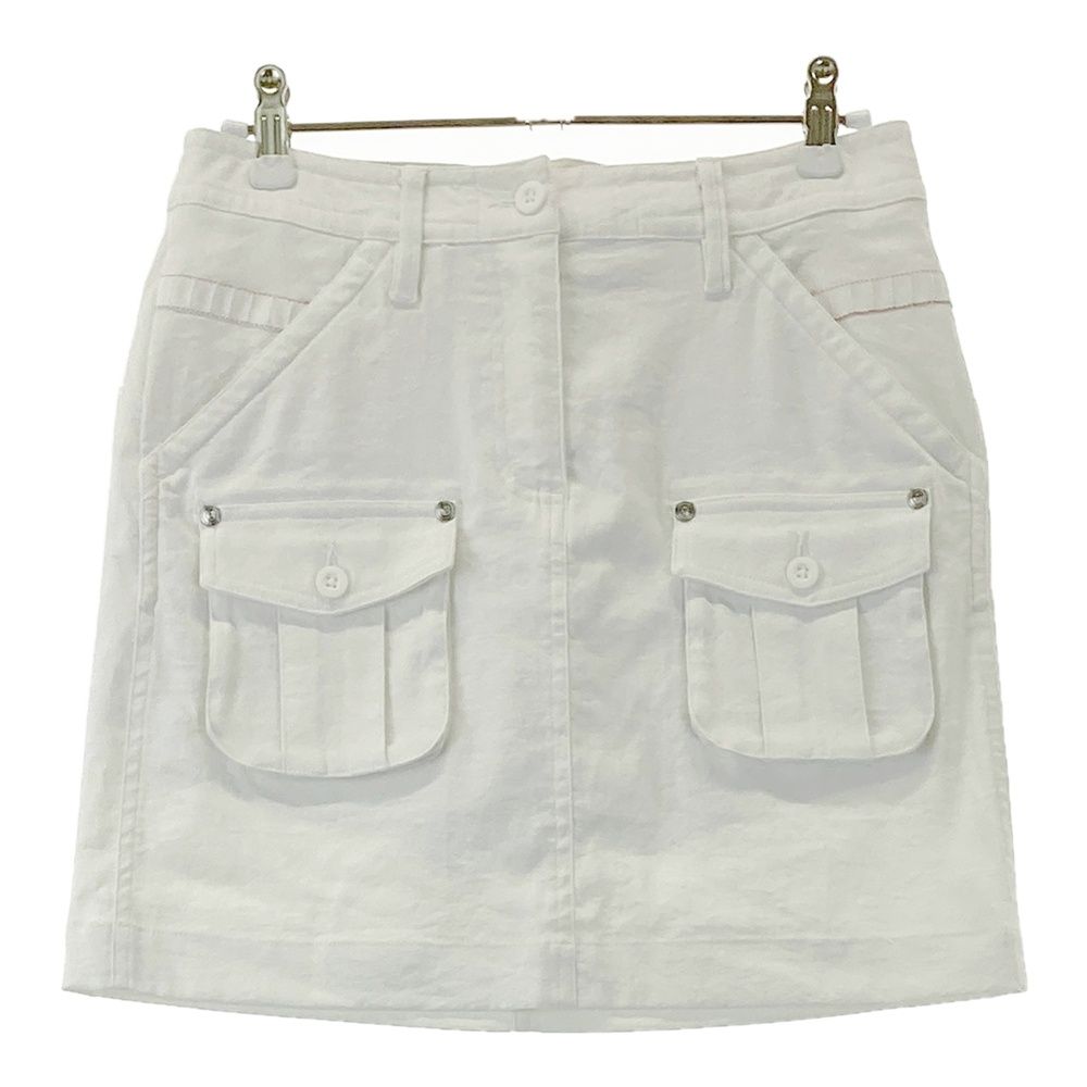 サイズ：XS BRIEFING GOLF ブリーフィング スカート ホワイト系