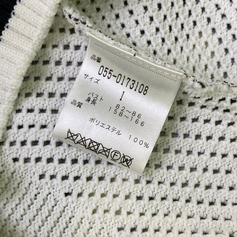 サイズ：1 PEARLY GATES パーリーゲイツ Vネック ニットベスト