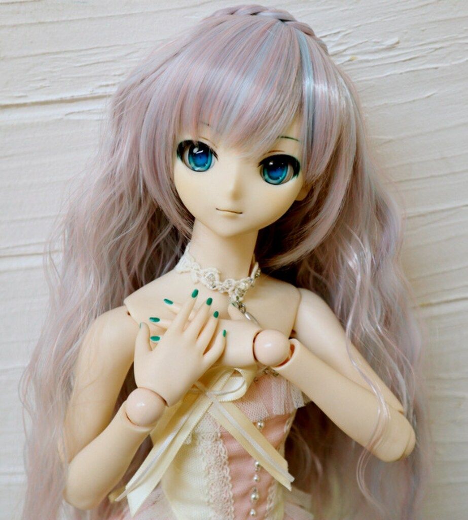 耐熱ドールウィッグ ひめかずら+ M-A-MIX 三つ編みカチューシャ