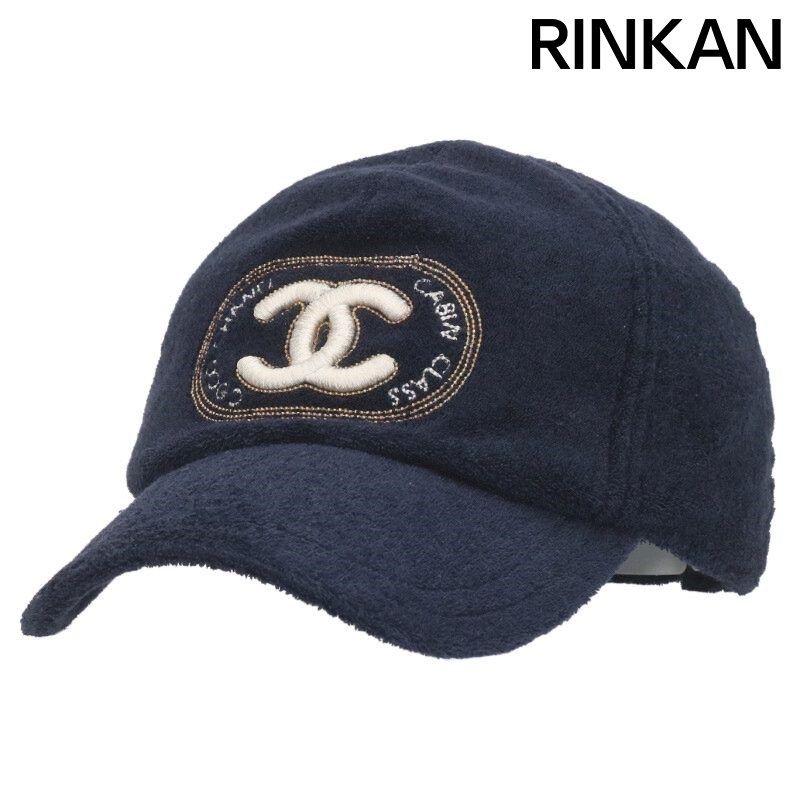 シャネル パイル地ココマークベースボール帽子 レディース M