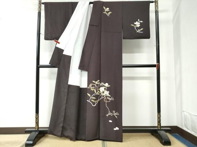 平和屋着物○訪問着 枝花文 金彩 正絹 逸品 CAAZ3749yc - メルカリ