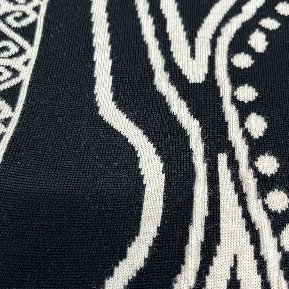 ETRO(エトロ) ワンピース サイズ42 M レディース美品 - 黒×ベージュ