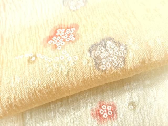  平和屋着物 長襦袢 無双仕立て 梅 暈し染め 扱い 正絹 yc 長襦袢 長襦袢 半襦袢