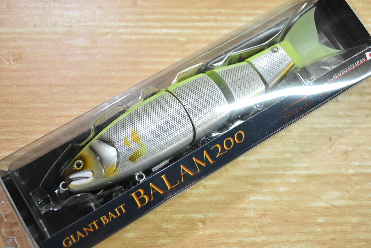 マドネス バラム 200 GMチャート 未使用品 MADNESS JAPAN BALAM ビッグ