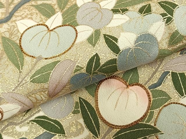 草花文 暈し染め