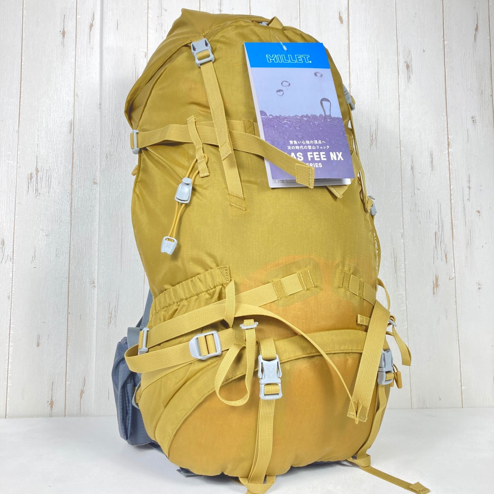 Women s ベージュ系 Millet ミレー サース フェー NX 30 5 SAAS FEE ナイロン バッグ ストレージ バックパック 容量 L～54 L z