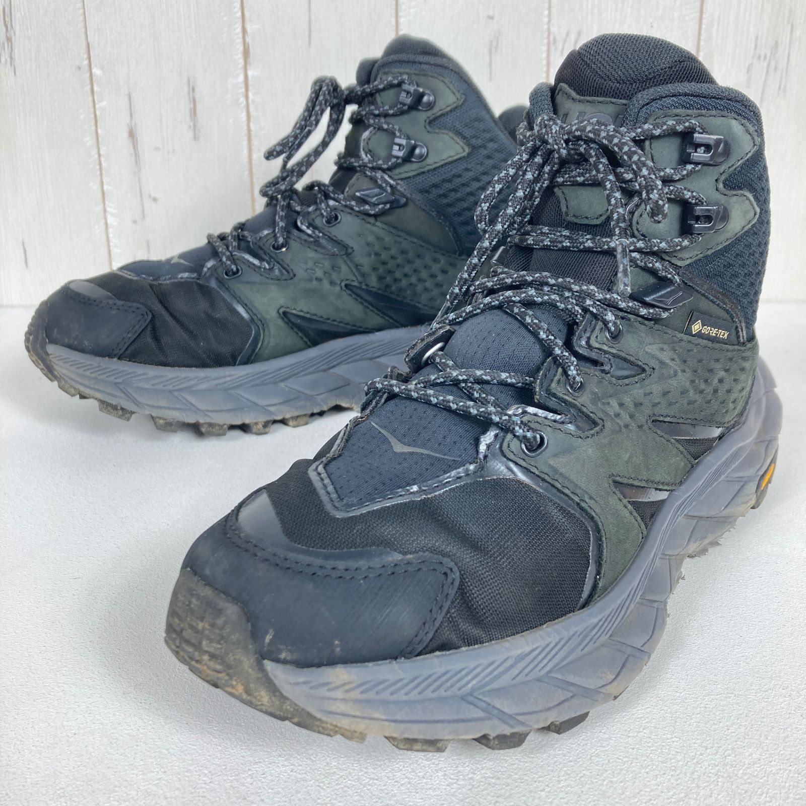 Women s 22.0 cm ブラック系 Hoka Oneone ホカ オネオネ アナカパ ミッド ゴアテックス ANACAPA MID GTX BBLC フットウェア ハイキングシューズ z フッ