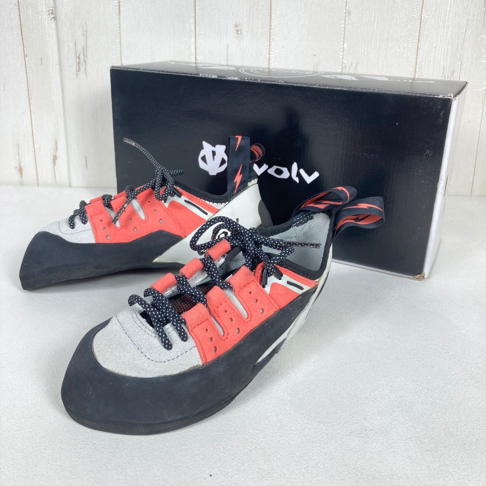 Women s 23.5 cm ピンク系 Evolv イボルブ ゲシドー レース Geshido Lace Coral | White フットウェア ロッククライミングシューズ z ロッククライミング