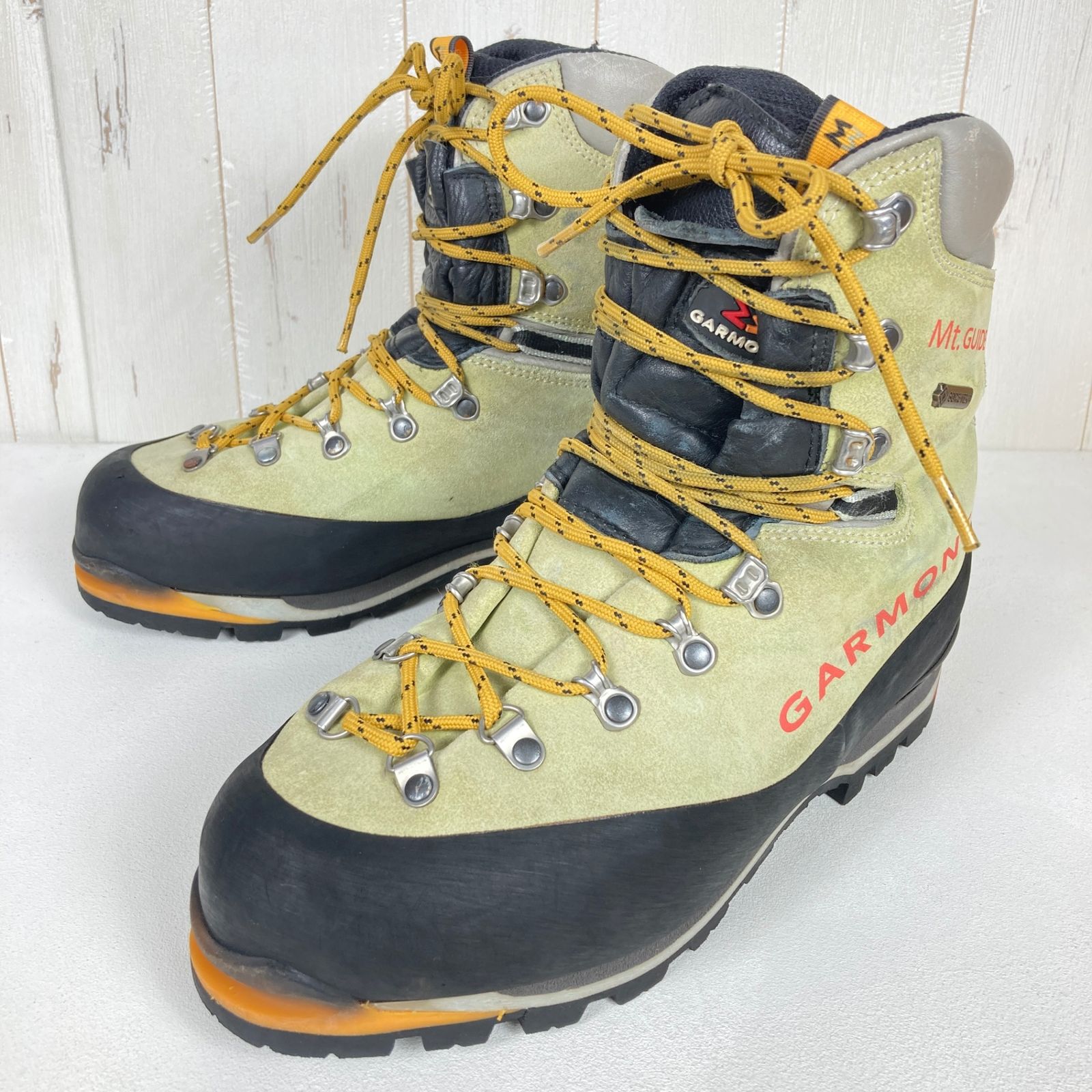 Men s 25.0 cm グリーン系 Garmont ガルモント マウンテンガイド GTX ライム フットウェア 厳冬期用アルパインブーツ z