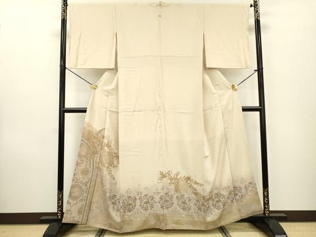 平和屋着物●豪華色留袖 正倉院飛鳥動物花文 暈し染 金彩 正絹 fe