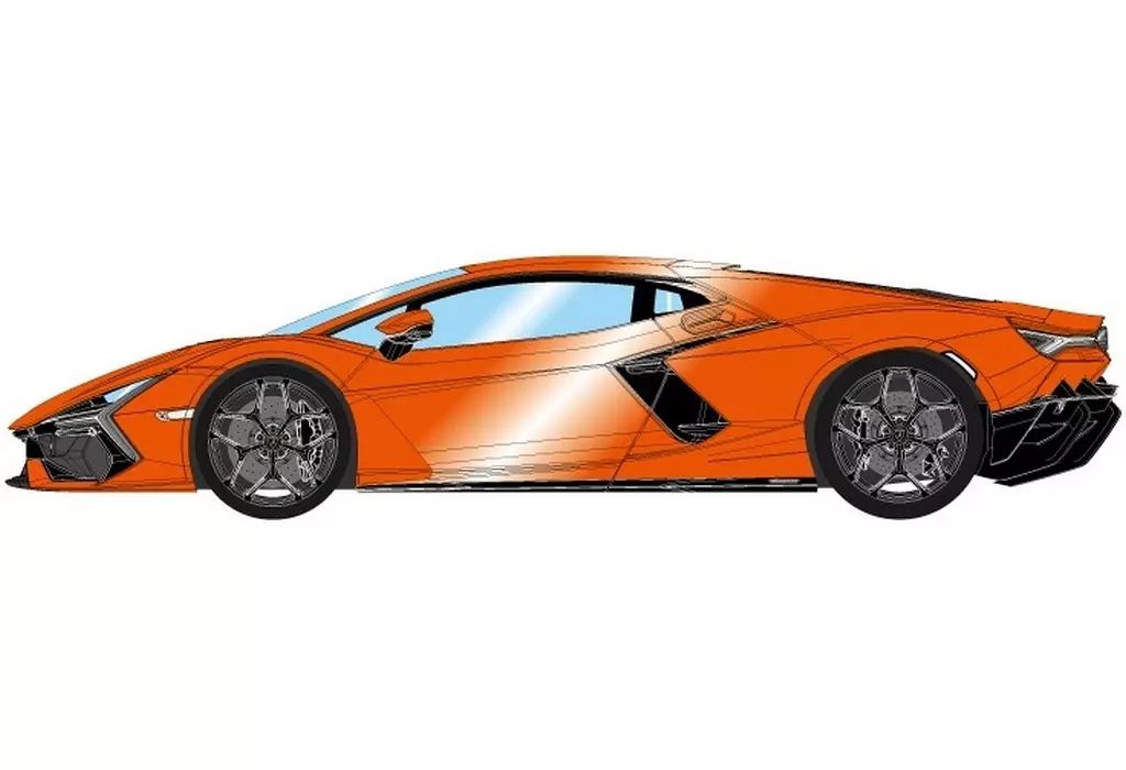ミニカー 1 43 Lamborghini Revuelto 2025 Wheel アランシオアポディス EM 739 A