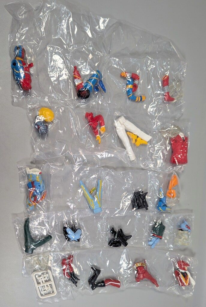 バンダイ アルティメットソリッド/東映英雄列伝 シークレット入り5種