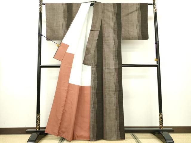 平和屋着物○本場大島紬 7マルキ 間道 正絹 逸品 DAAX9957fe - メルカリ