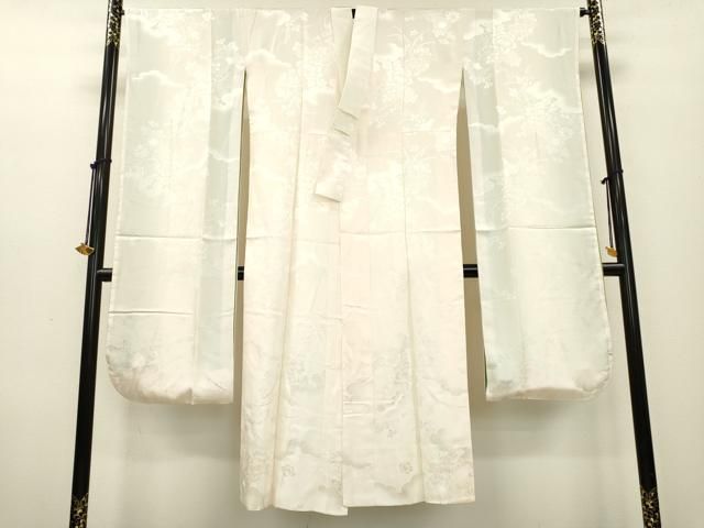 平和屋着物 振袖用長襦袢 無双仕立て 鼓花地紋 暈し染 そごう扱い 正絹 fe