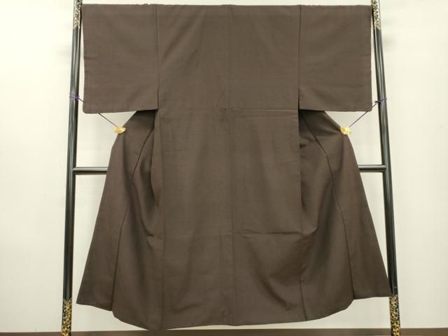 平和屋着物 男性 紬 アンサンブル 霞文 正絹 fe