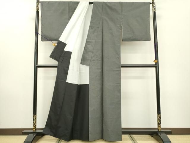 平和屋着物○本場大島紬 袖なし羽織セット 100亀甲 総詰め 正絹 逸品