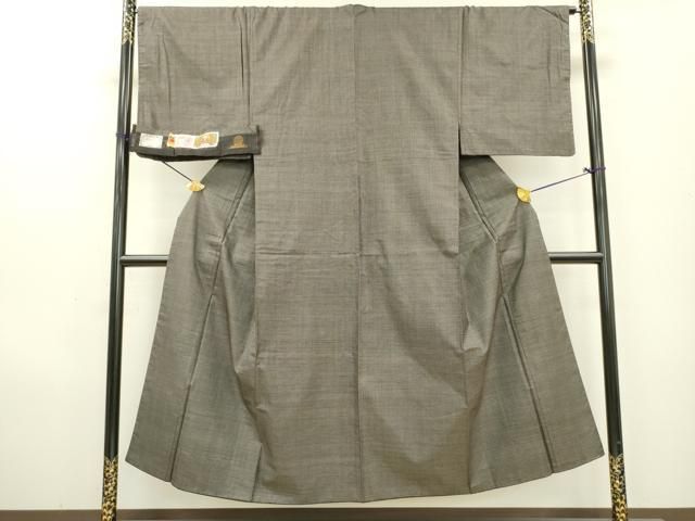 平和屋着物●男性 本場大島紬 アンサンブル 100亀甲 総詰め 植田登美義作 証紙付き 正絹 fe