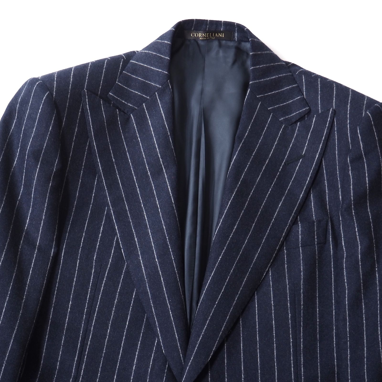 美品 コルネリアーニ CORNELIANI イタリア製 Super 120's ヴァージン