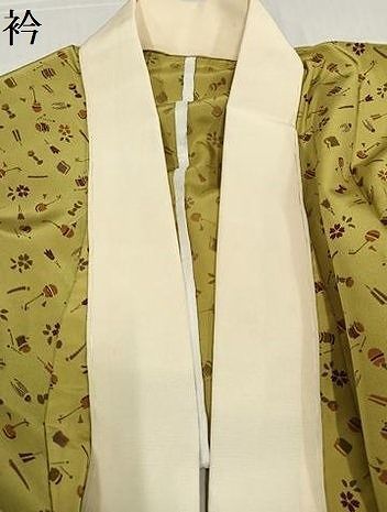 平和屋着物●長襦袢　無双仕立て　楽器文　やまと誂製　正絹　逸品　未使用　AABD1006ph 平和屋着物○長襦袢 無双仕立て 楽器文 やまと誂製 正絹 逸品 未使用