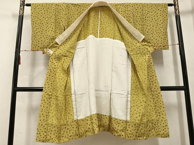 平和屋着物 長襦袢 無双仕立て 楽器文 やまと誂製 正絹 ph