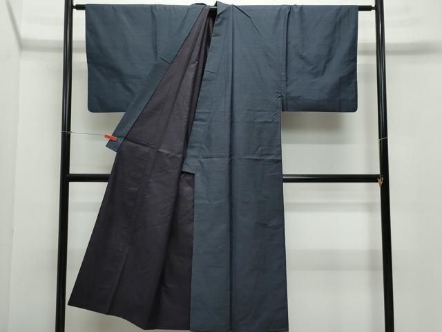 平和屋着物○男性 本場大島紬 アンサンブル 80亀甲 総詰め 正絹 逸品