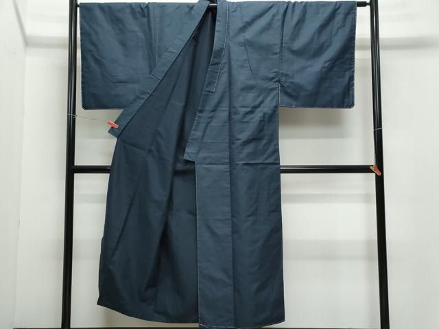 平和屋着物 男性 紬 アンサンブル 100亀甲 正絹 vf