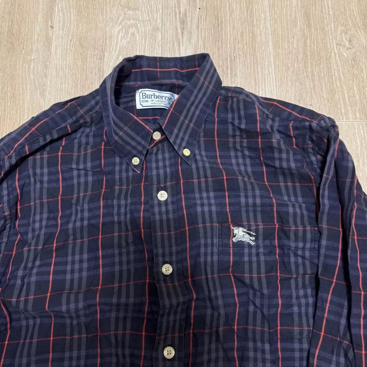 BURBERRY LONDON ノヴァチェック シャツ チェック柄 M/95 - メルカリ