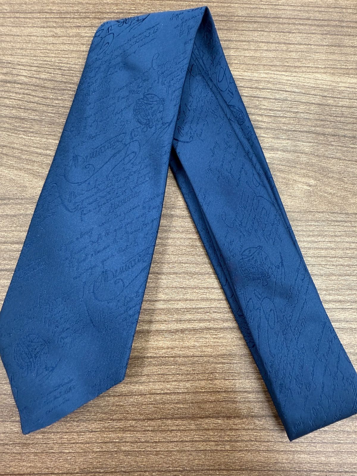 BERLUTI【ベルルッティ】 ネクタイ カリグラフィー メンズ ビジネス