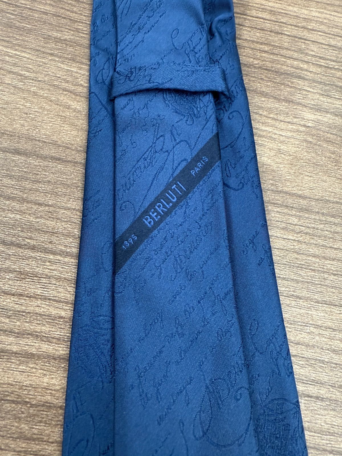 BERLUTI【ベルルッティ】 ネクタイ カリグラフィー メンズ ビジネス