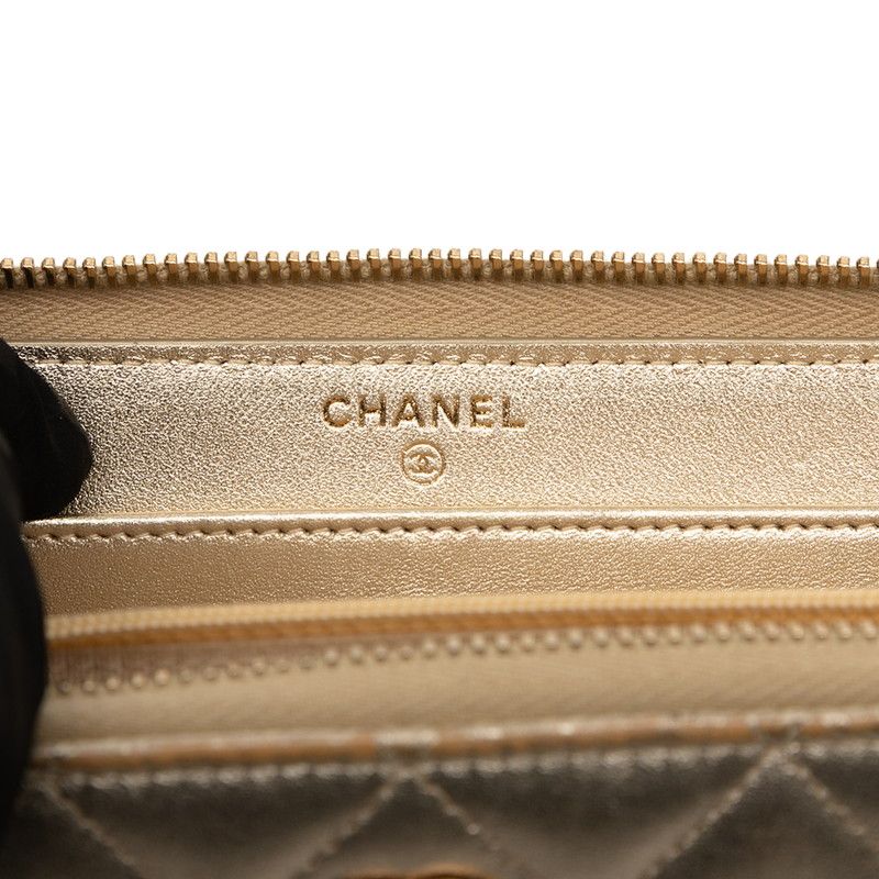  シャネル マトラッセ ココマーク シャンパンゴールド レザー レディース CHANEL 228 41789 その他 小物