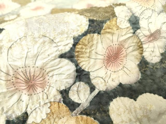 平和屋着物○豪華振袖 絞り 辻が花 金彩 金通し地 正絹 逸品