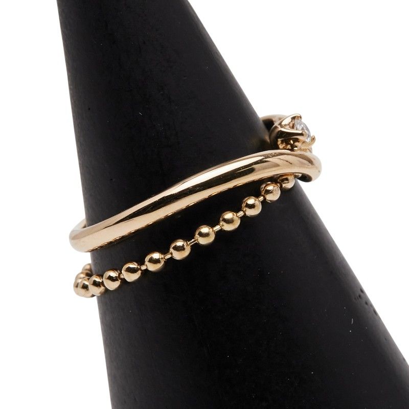 ヨンドシー 1 P 2連 リング 指輪 K 18 YG イエローゴールド レディース 4℃ 1-0243212 その他 アクセサリー レディース