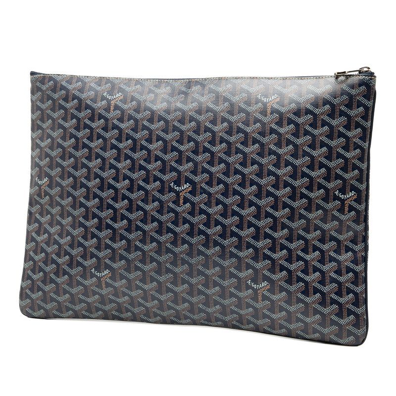 ゴヤール セナGM ブラウン ホワイト PVC レディース GOYARD 247-43498