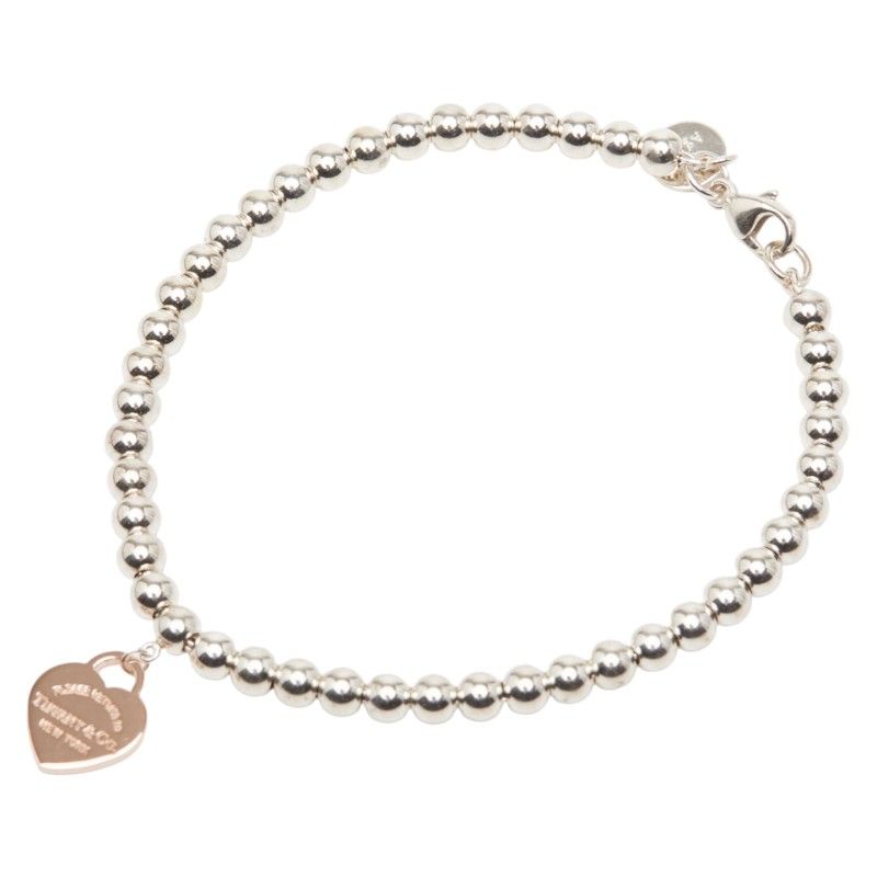 ティファニー リターントゥ ハートタグ ビーズ SV 925 シルバー レディース TIFFANY Co 1 0243811