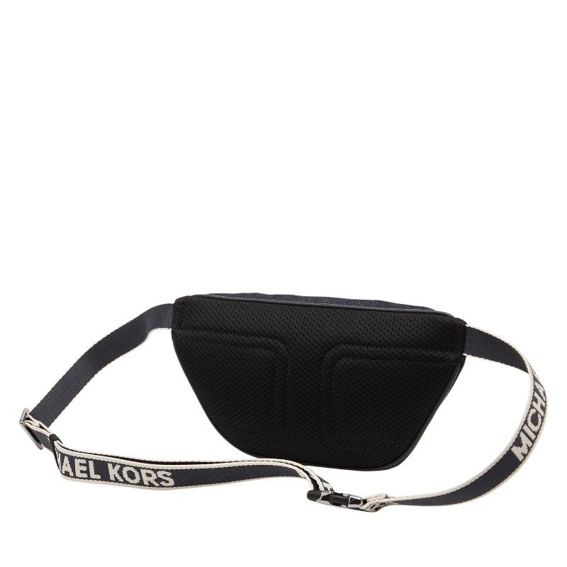 マイケルコース ミニ ベルトバッグ ボディバッグ ウエストバッグ インディゴブルー デニム レザー レディース Michael Kors 1-0243866