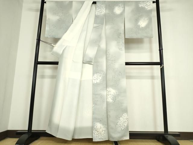 平和屋着物○上質な小紋 草花文 暈し染め 正絹 逸品 DAAY9366az - メルカリ