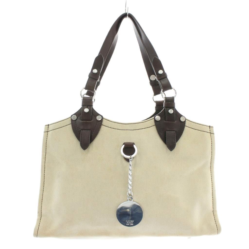 ハンティングワールド HUNTING WORLD ハンドバッグ トート キャンバス