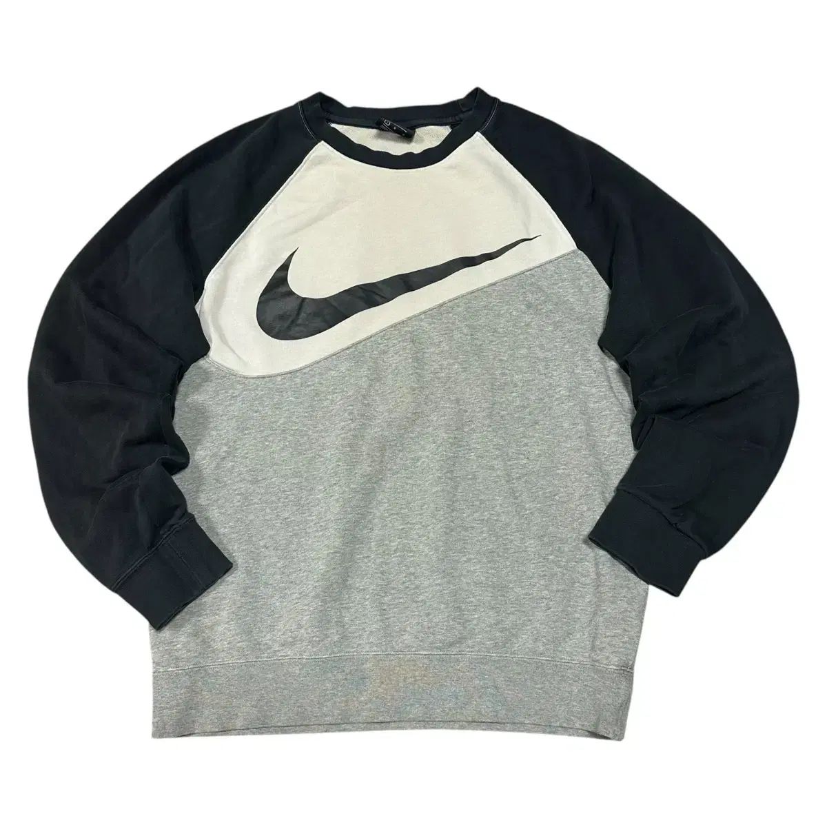 (即納) NIKE ナイキ BIG スウッシュ バイカラー スウェット