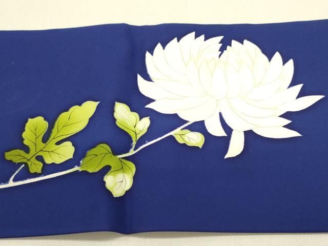  平和屋着物 塩瀬 九寸名古屋帯 菊 正絹 op 名古屋帯 帯