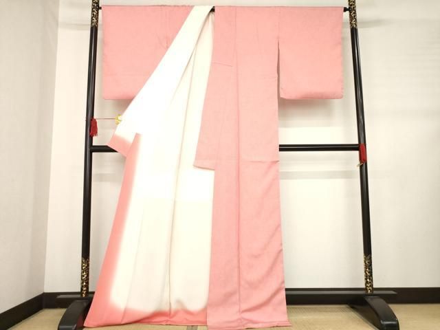 平和屋着物○重要無形文化財 人間国宝 中村勇二郎 江戸小紋 草花文